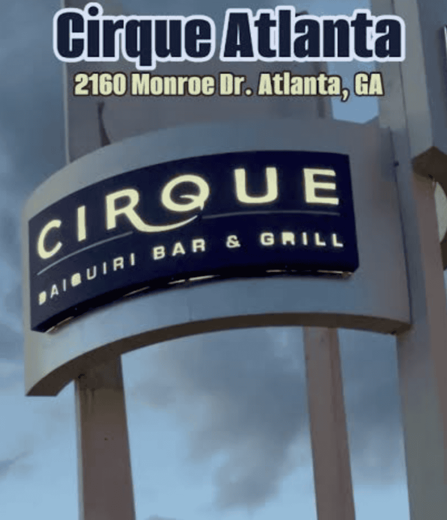 Atlanta restaurant Cirque Atlanta at 2160 Monroe Dr. Atlanta, GA.